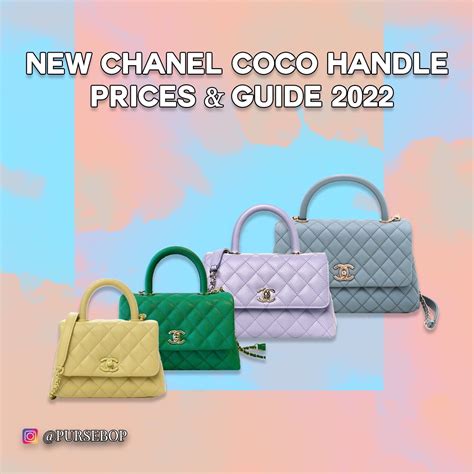 chanel coco handle shopping tote|chanel bags 2022 price.